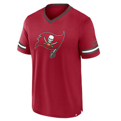 Tampa Bay Buccaneers Stripe Stacking T-Shirt - Red - Fanatics