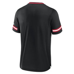 Atlanta Falcons Stripe Stacking T-Shirt - Black - Fanatics