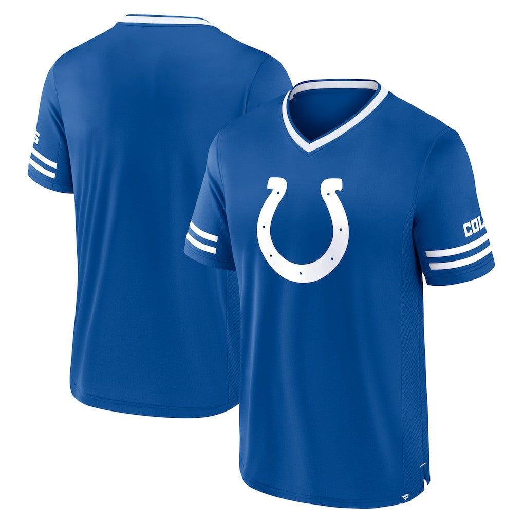 Indianapolis Colts Stripe Stacking T-Shirt - Royal - Fanatics