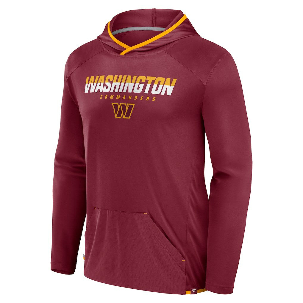 Washington Commanders Transitional Defender Hoodie Long Sleeve T-Shirt - Burgundy - Fanatics