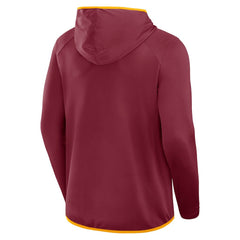 Washington Commanders Transitional Defender Hoodie Long Sleeve T-Shirt - Burgundy - Fanatics