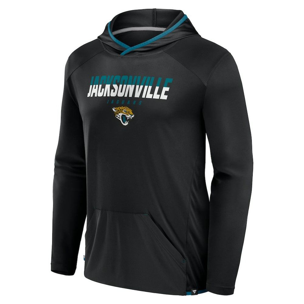 Jacksonville Jaguars Transitional Defender Hoodie Long Sleeve T-Shirt - Black - Fanatics