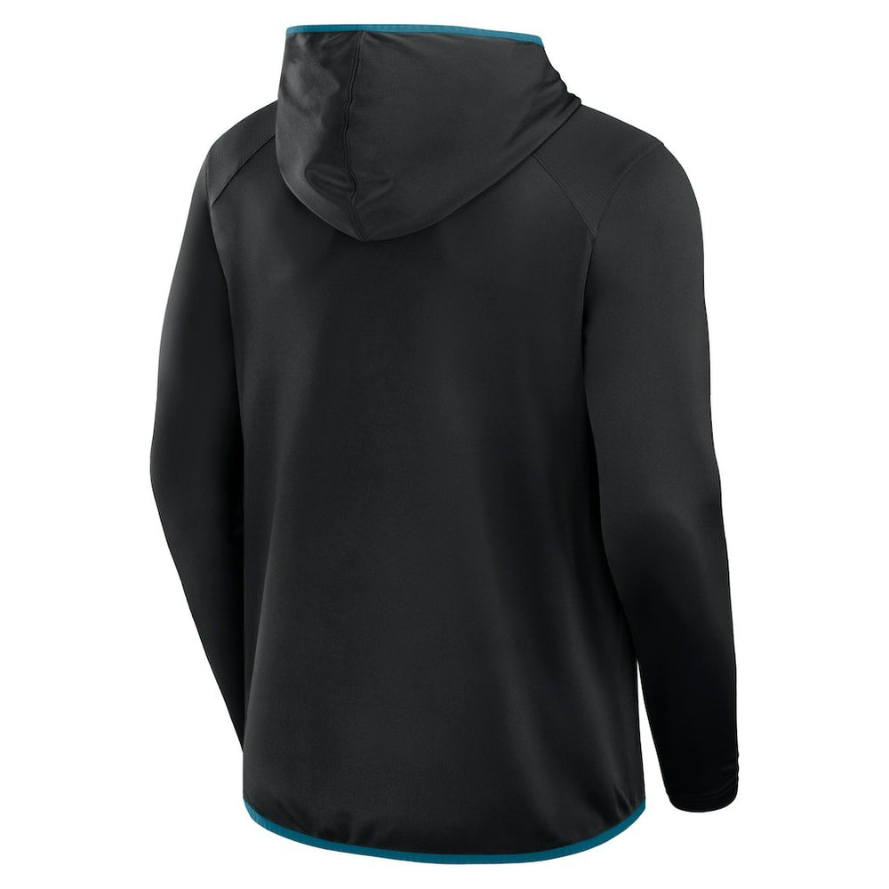 Jacksonville Jaguars Transitional Defender Hoodie Long Sleeve T-Shirt - Black - Fanatics