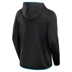 Jacksonville Jaguars Transitional Defender Hoodie Long Sleeve T-Shirt - Black - Fanatics
