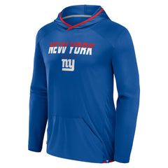 New York Giants Transitional Defender Hoodie Long Sleeve T-Shirt - Royal - Fanatics