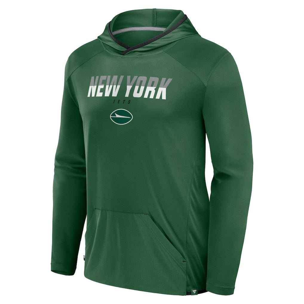 New York Jets Transitional Defender Hoodie Long Sleeve T-Shirt - Green - Fanatics