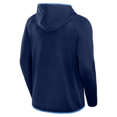 Tennessee Titans Transitional Defender Hoodie Long Sleeve T-Shirt - Navy - Fanatics