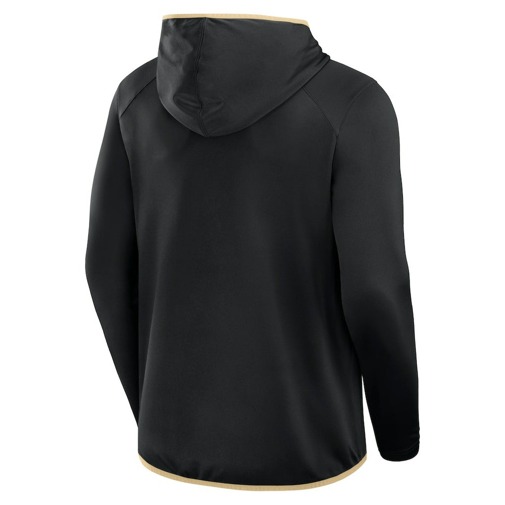 New Orleans Saints Transitional Defender Hoodie Long Sleeve T-Shirt - Black - Fanatics