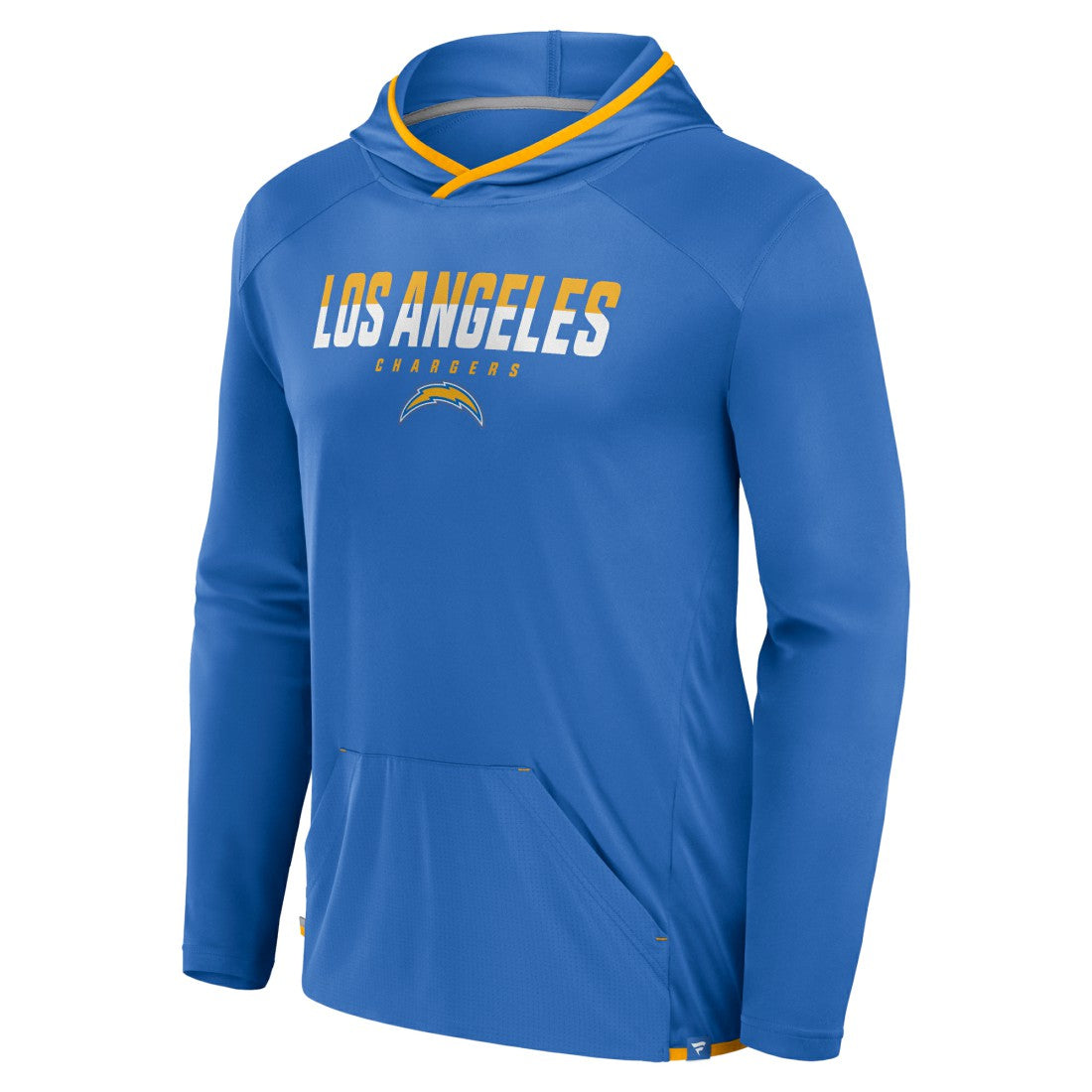 Los Angeles Chargers Transitional Defender Hoodie Long Sleeve T-Shirt - Powder Blue - Fanatics