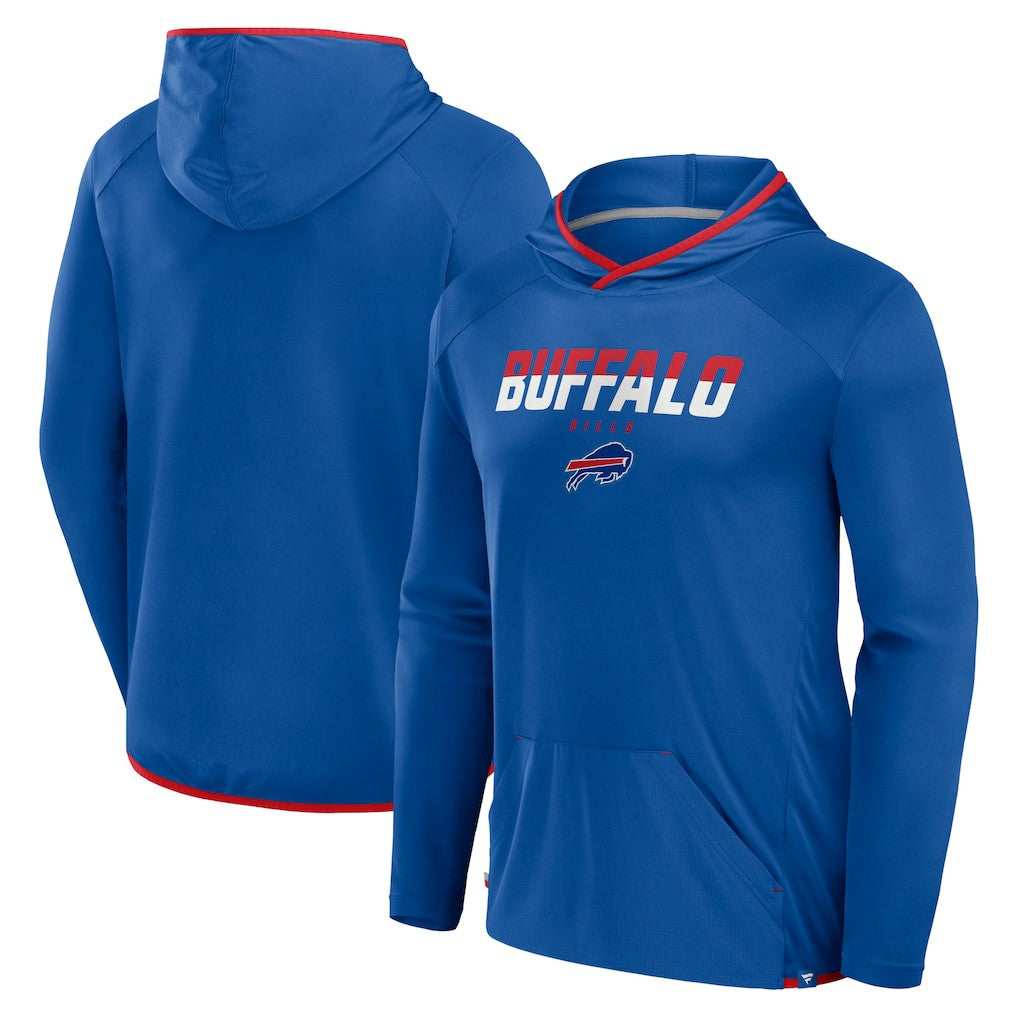 Buffalo Bills Transitional Defender Hoodie Long Sleeve T-Shirt - Royal - Fanatics