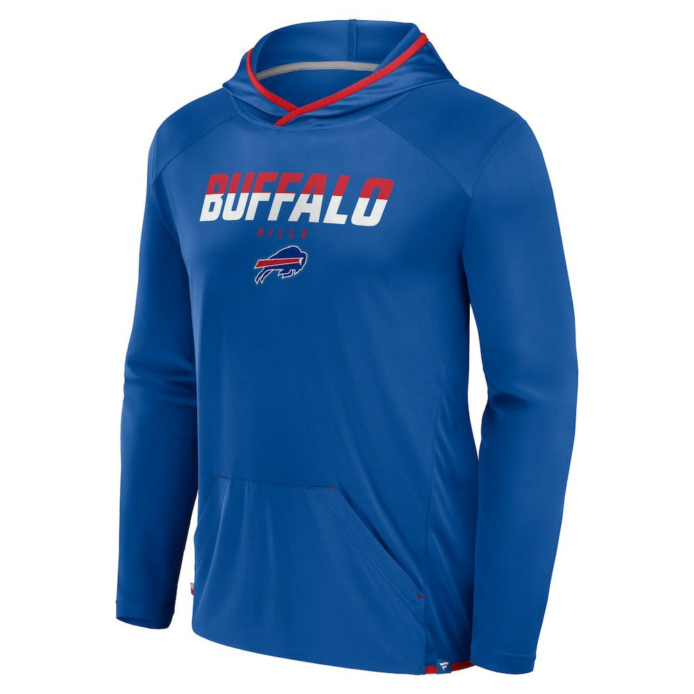 Buffalo Bills Transitional Defender Hoodie Long Sleeve T-Shirt - Royal - Fanatics
