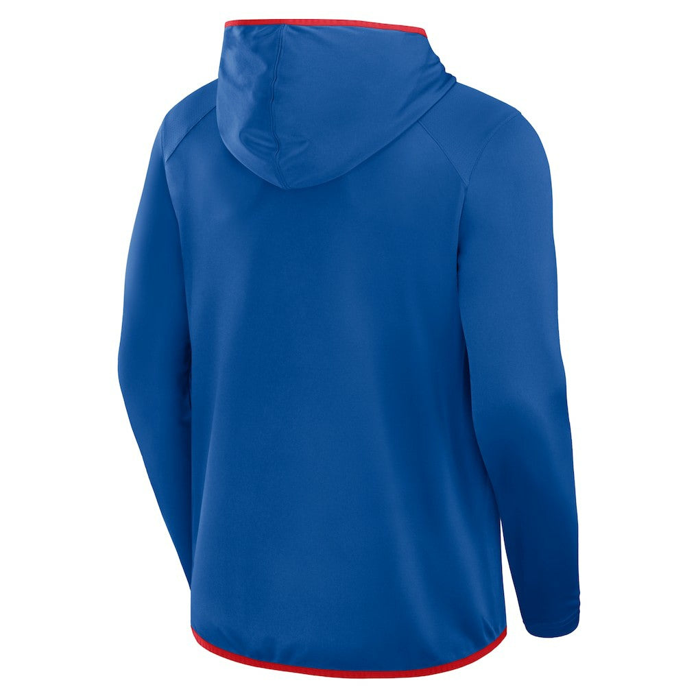 Buffalo Bills Transitional Defender Hoodie Long Sleeve T-Shirt - Royal - Fanatics