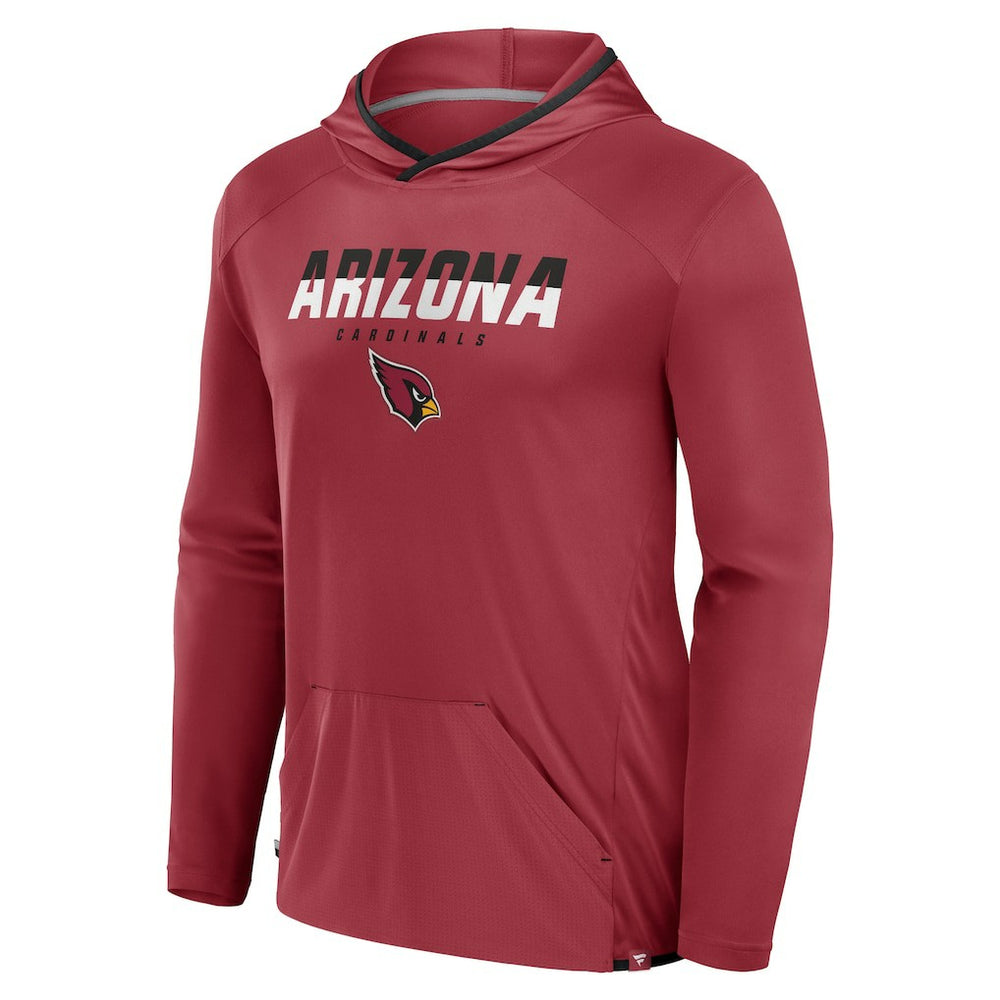 Arizona Cardinals Transitional Defender Hoodie Long Sleeve T-Shirt - Cardinal - Fanatics