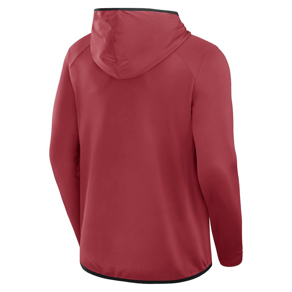 Arizona Cardinals Transitional Defender Hoodie Long Sleeve T-Shirt - Cardinal - Fanatics