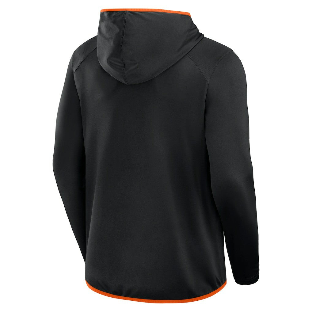 Cincinnati Bengals Transitional Defender Hoodie Long Sleeve T-Shirt - Black - Fanatics