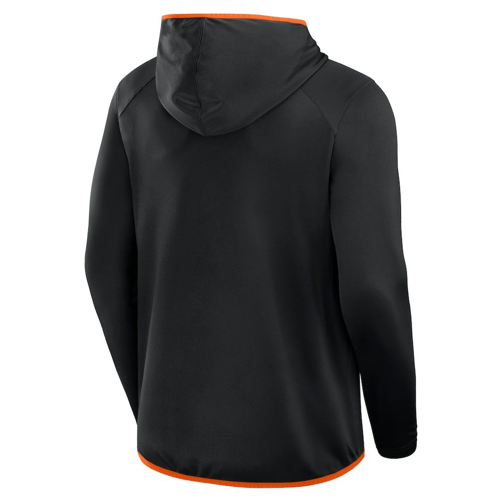 Cincinnati Bengals Transitional Defender Hoodie Long Sleeve T-Shirt - Black - Fanatics