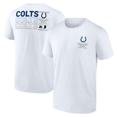 Indianapolis Colts Repeat Stats T-Shirt - White - Fanatics