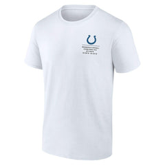 Indianapolis Colts Repeat Stats T-Shirt - White - Fanatics