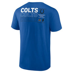 Indianapolis Colts Repeat Stats T-Shirt - Royal - Fanatics