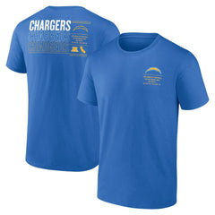 Los Angeles Chargers Repeat Stats T-Shirt - Powder Blue - Fanatics