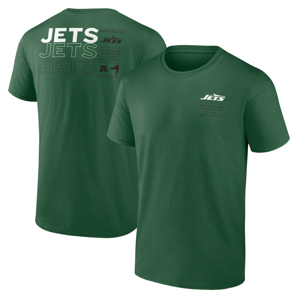 New York Jets Repeat Stats T-Shirt - Green - Fanatics