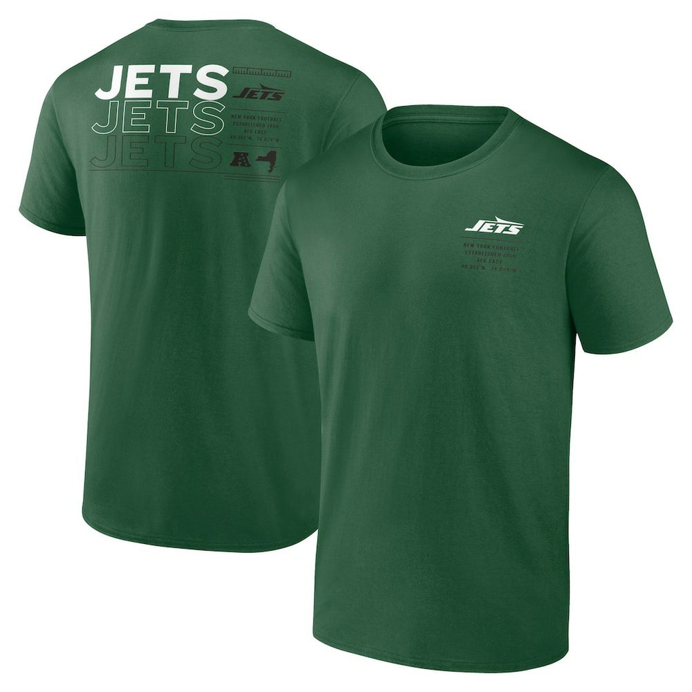 New York Jets Repeat Stats T-Shirt - Green - Fanatics