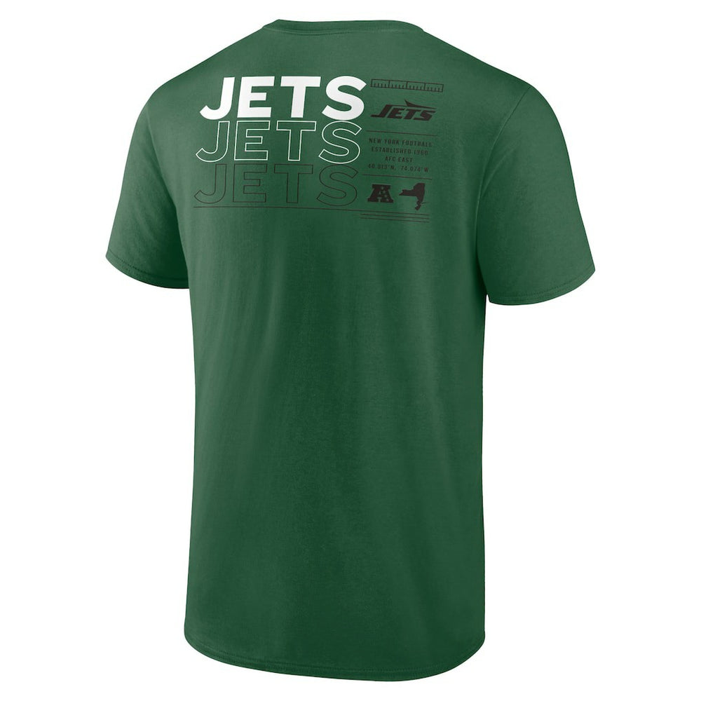 New York Jets Repeat Stats T-Shirt - Green - Fanatics
