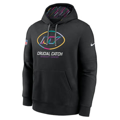 New York Jets 2024 NFL Crucial Catch Club Pullover Hoodie - Black - Nike
