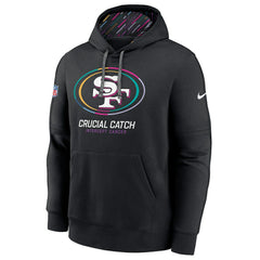 San Francisco 49ers 2024 NFL Crucial Catch Big & Tall Club Pullover Hoodie - Black - Nike