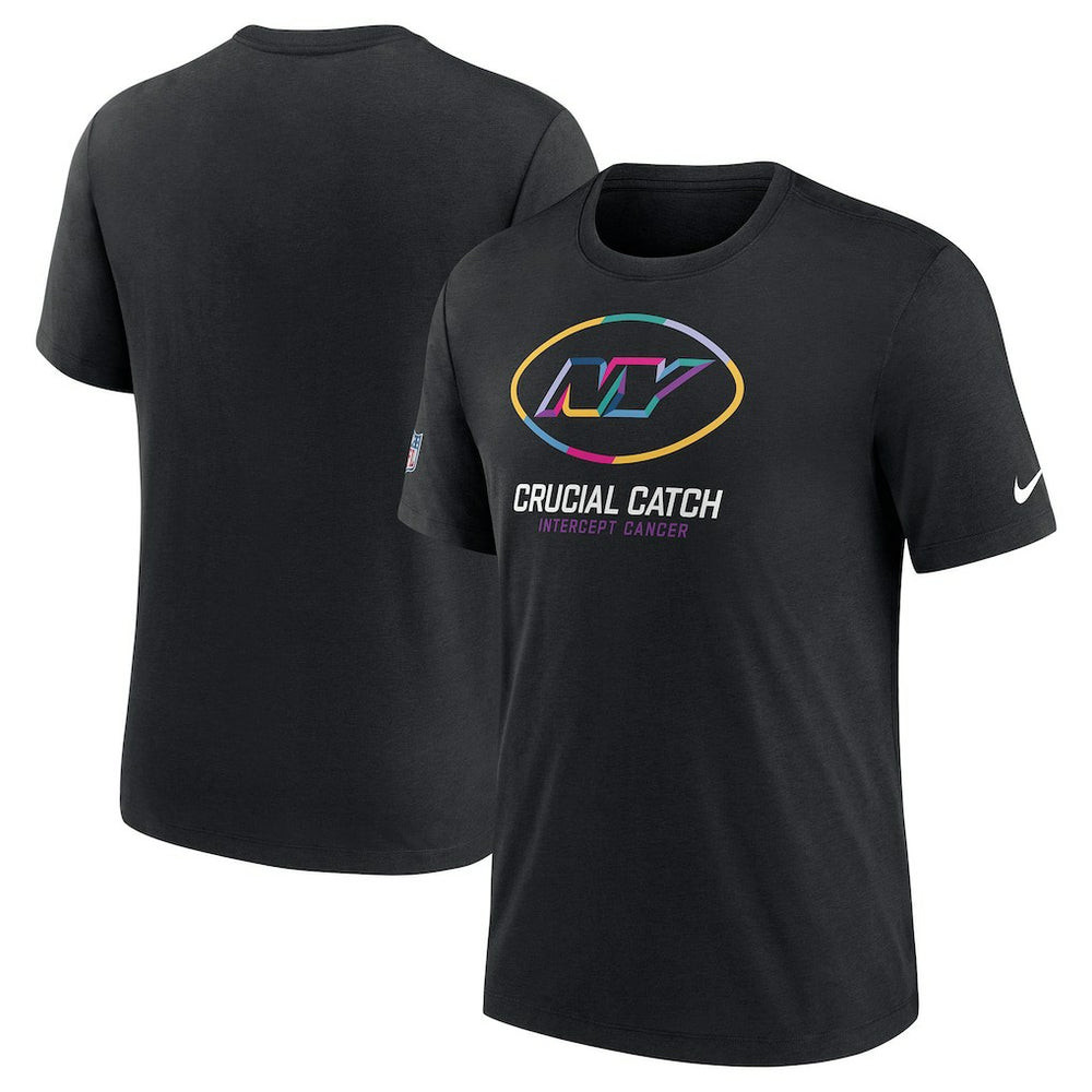 New York Jets 2024 NFL Crucial Catch T-Shirt - Black - Nike