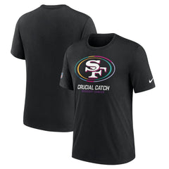 San Francisco 49ers 2024 NFL Crucial Catch Big & Tall T-Shirt - Black - Nike
