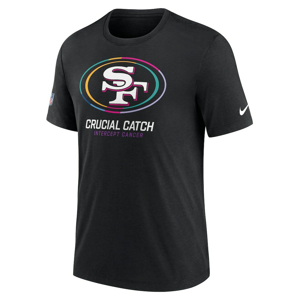 San Francisco 49ers 2024 NFL Crucial Catch Big & Tall T-Shirt - Black - Nike