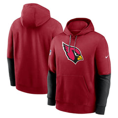 Arizona Cardinals 2024 Sideline Club Pullover Hoodie - Cardinal - Nike