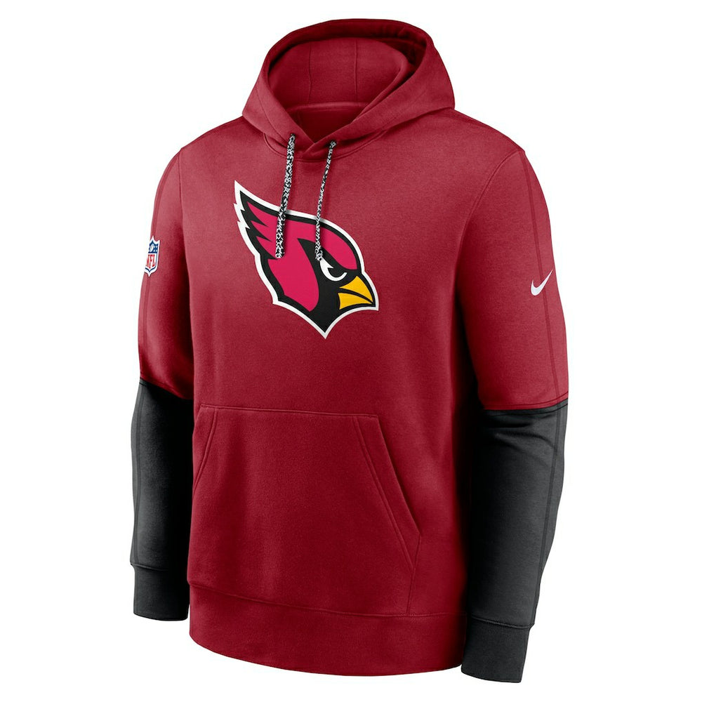 Arizona Cardinals 2024 Sideline Club Pullover Hoodie - Cardinal - Nike
