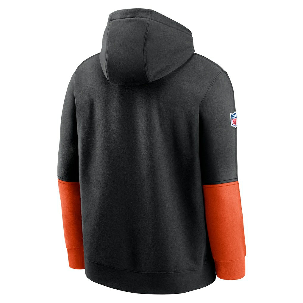 Cincinnati Bengals 2024 Sideline Club Pullover Hoodie - Black - Nike