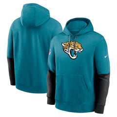 Jacksonville Jaguars 2024 Sideline Club Pullover Hoodie - Teal - Nike