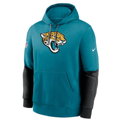 Jacksonville Jaguars 2024 Sideline Club Pullover Hoodie - Teal - Nike