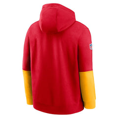 Kansas City Chiefs 2024 Sideline Club Pullover Hoodie - Red - Nike