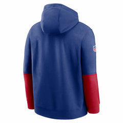 New York Giants 2024 Sideline Club Pullover Hoodie - Royal - Nike