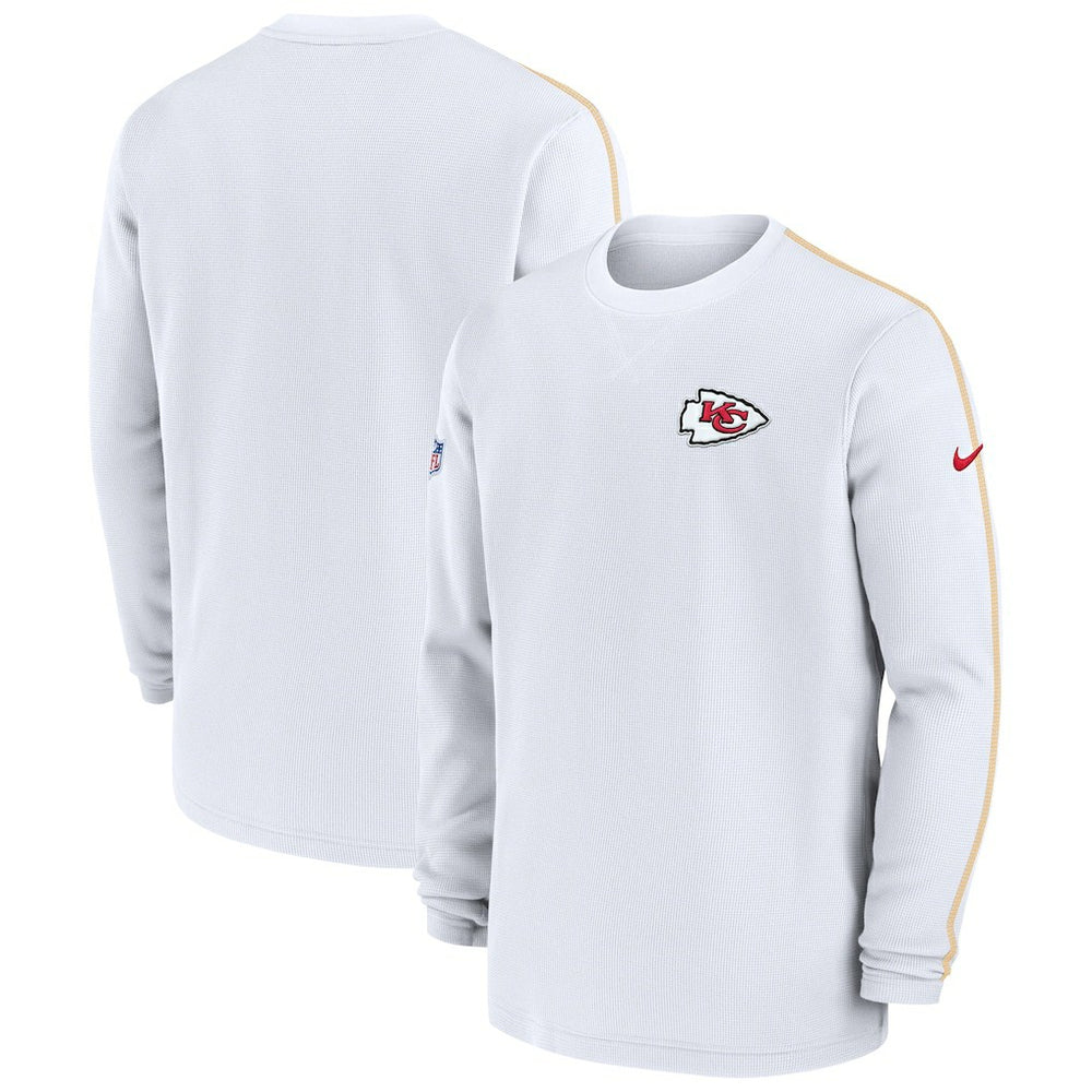 Kansas City Chiefs 2024 Sideline Coaches Long Sleeve Top - Red - Nike