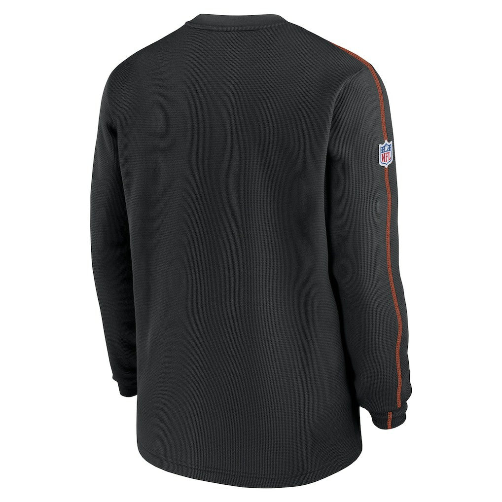Cincinnati Bengals 2024 Sideline Coaches Long Sleeve Top - Black - Nike