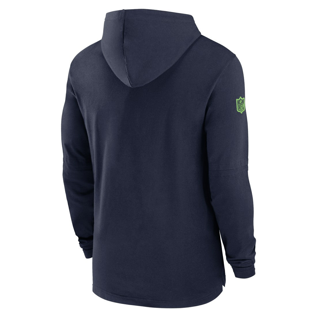 Seattle Seahawks 2024/25 Sideline Performance Long Sleeve Hoodie T-Shirt - College Navy - Nike