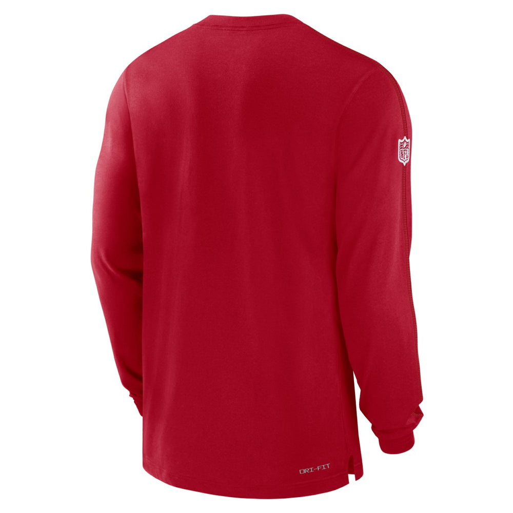 Tampa Bay Buccaneers Sideline Player Performance Long Sleeve T-Shirt - Red - Nike