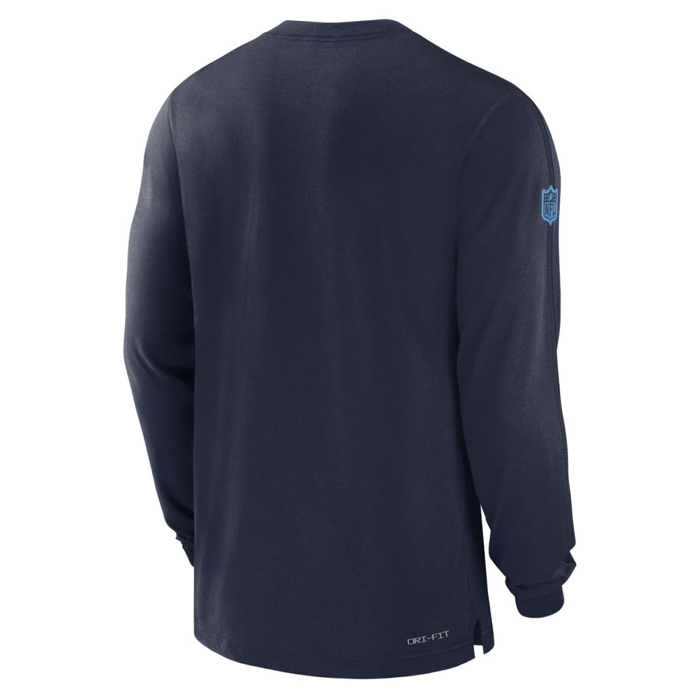Tennessee Titans Sideline Player Performance Long Sleeve T-Shirt - Navy - Nike
