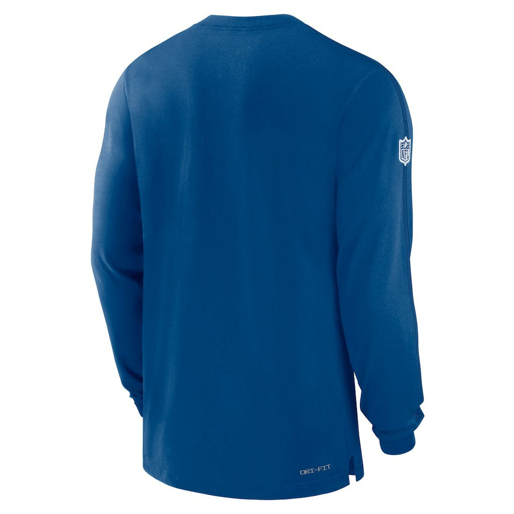Indianapolis Colts Sideline Player Performance Long Sleeve T-Shirt - Royal - Nike