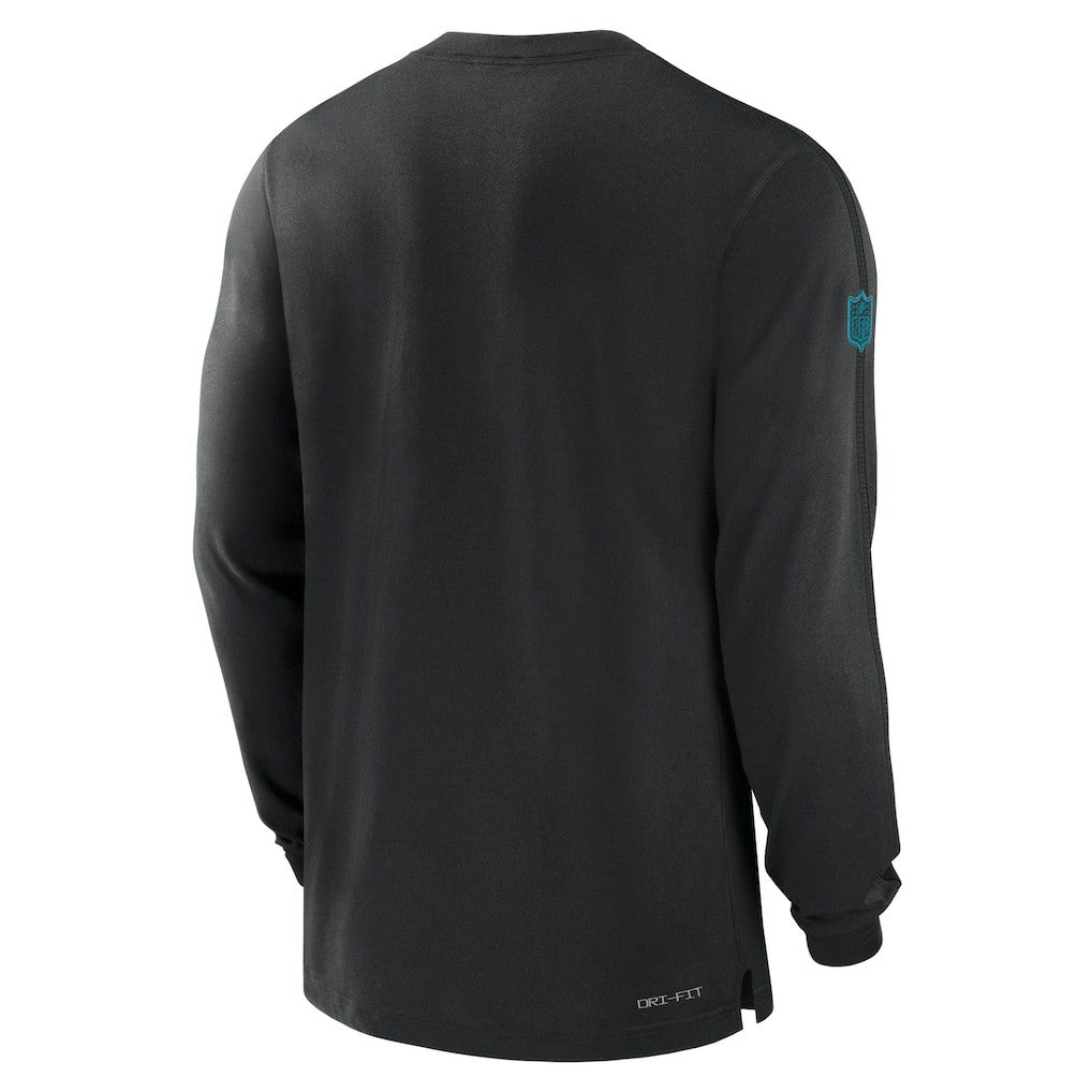 Jacksonville Jaguars Sideline Player Performance Long Sleeve T-Shirt - Black - Nike