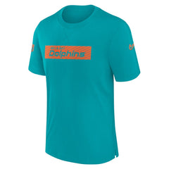 Miami Dolphins Sideline Player Performance T-Shirt - Aqua - Nike