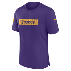 Minnesota Vikings Sideline Player Performance T-Shirt - Purple - Nike