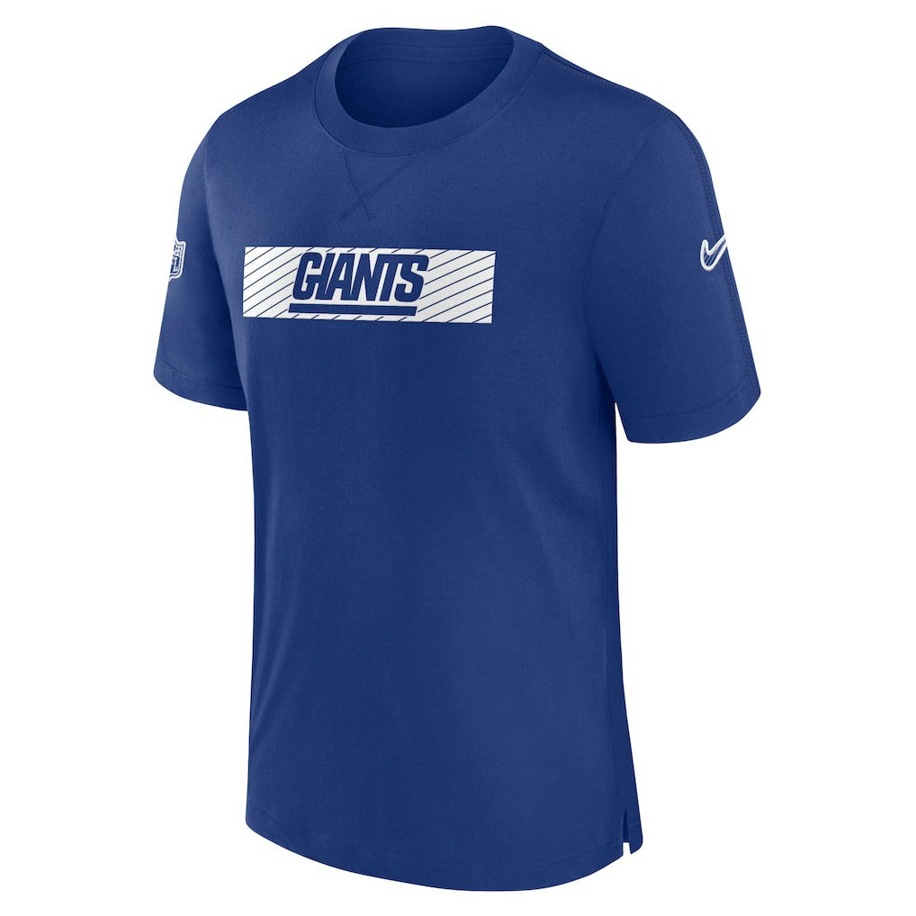 New York Giants Sideline Player Performance T-Shirt - Royal - Nike