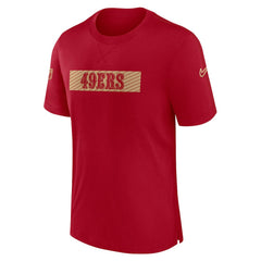 San Francisco 49ers Sideline Player Performance T-Shirt - Scarlet - Nike